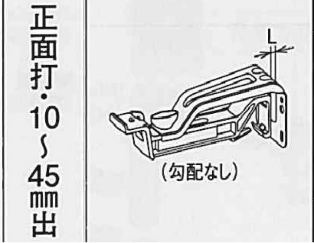 ｼﾋﾞﾙｽｹｱ　ＰＣ７７　ｽﾃﾝ+ﾎﾟﾘｶ　自在正面打 10-45　勾配ﾅｼ